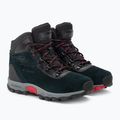 Columbia Newton Ridge Amped nero/rosso montagna, scarponcini da trekking per bambini 4