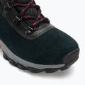 Columbia Newton Ridge Amped nero/rosso montagna, scarponcini da trekking per bambini 7