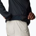 Felpa Columbia Triple Canyon Grid da uomo in pile nero/nero 9