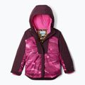 Giacca da sci Columbia Mighty Mogul III Print rosa ghiaccio/ moonvista per bambini