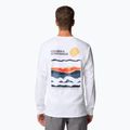 Felpa Columbia Explorers Canyon white / torn sunscape da uomo 3