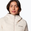 Columbia Joy Peak II Giacca isolante da donna con cappuccio in pietra scura 6
