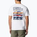 Columbia Explorers Canyon Back, camicia da trekking da uomo bianca/strappata 2