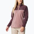 Felpa Columbia Benton Springs donna 1/2 Snap moonvista / fichi 3