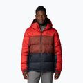 Giacca da sci Columbia Slope Style da uomo rosso vela/nero