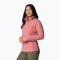 Felpa Columbia Glacial IV 1/2 Zip donna in pile rosa agave 4