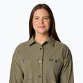 Columbia Blue Point Creek camicia da donna Corduro verde pietra 4