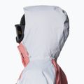 Giacca da sci Columbia Snowy Summit Ins rosa agave/bianco/grigio cirro da donna 6