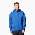 Columbia Ampli-Dry II Shell giacca antipioggia da uomo blu montagna