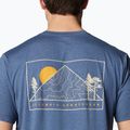 Columbia Kwick Hike Back Graphic maglia da trekking da uomo dark mtn/peaked sunscape 6