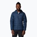 Piumino uomo Columbia Delta Ridge II Down Hooded collegiate navy