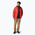 Piumino Columbia Delta Ridge II da uomo con cappuccio rosso vela 2