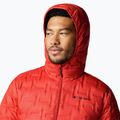 Piumino Columbia Delta Ridge II da uomo con cappuccio rosso vela 5