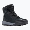 Uomo Columbia Portlander Boot Ohi nero/ grigio acciaio 8