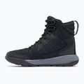 Uomo Columbia Portlander Boot Ohi nero/ grigio acciaio 10