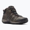 Scarpe Columbia Woodburn Ii Chukka WP OH cordovan/rosso granata da uomo 8