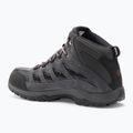 Columbia Crestwood Mid Wp V2 grigio scuro/ruggine profonda, scarpe da trekking da uomo 3