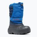 Columbia Youth Powderbug Snowlite stivali da neve da bambino blu montagna / speziato 9