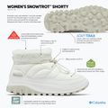 Doposci da donna Columbia Snowtrot Shorty sea salt/fig 6