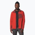 Felpa in pile Columbia Klamath Range Full Zip da uomo rosso vela / spice 4