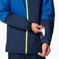 Giacca da sci Columbia Iceberg Point II da uomo blu navy/mountain blue 7