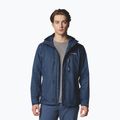 Columbia Pouring Adventure III giacca da pioggia da uomo collegiate navy 4