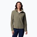 Felpa in pile Columbia Fast Trek II donna verde pietra