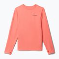 Columbia Chill River hot coral - maniche lunghe da trekking per bambini