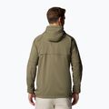 Columbia Skien Valley Felpa da trekking da uomo con cappuccio verde pietra 3