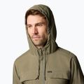 Columbia Skien Valley Felpa da trekking da uomo con cappuccio verde pietra 5