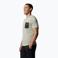 T-shirt Columbia Hike Pocket Crew safari/greenscape da uomo 3