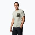 T-shirt Columbia Hike Pocket Crew safari/greenscape da uomo 4