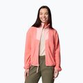Felpa Columbia Sequoia Grove Full Zip donna alpenglow/rosa sabbia 5