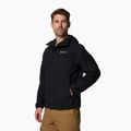 Giacca softshell Columbia Challenger II Windbreaker nera da uomo 3