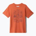 Maglietta da bambino Columbia Valley Creek Graphic tuscan/hike guide