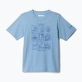 Maglietta da bambino Columbia Valley Creek Graphic ripple blue/hike guide