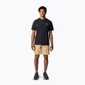 Maglietta Columbia Tunnel Valley Graphic Tee nero/naturalmente incline da uomo 2