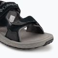 Columbia Uomo Konos Hiker 3-Strap sandali nero/grigio città 7