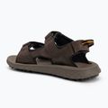 Sandali Columbia Konos Hiker 3-Strap da uomo in cordovan/fango 3