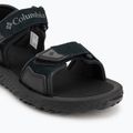 Columbia Uomo Konos Hiker 2-Strap sandali nero/grill 7