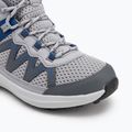 Columbia Youth Peakfreak Rush Mid Waterproof scarpe da trekking per bambini greymountain blue 7