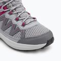 Columbia Youth Peakfreak Rush Mid Waterproof ti grigio acciaio/teal scarpe da trekking per bambini 7