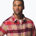 Camicia uomo Columbia Windward II rich wine trapper windowpane 6