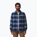 Camicia da uomo Columbia Windward II collegiate navy blurred ombre 5