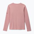 T-shirt a maniche lunghe da trekking per bambini Columbia Hazeldel Hill Graphic Tee eraser pink/barely printed 2