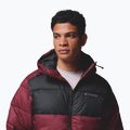 Giacca imbottita da uomo Columbia Pike Lake II Hooded rich wine/black 7