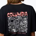 T-shirt da trekking donna Columbia Rolling Bend Graphic Oversized Tee black/mountainview 6
