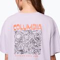 T-shirt da trekking donna Columbia Rolling Bend Graphic Oversized Tee Lavender Pearl/Mountainview 6