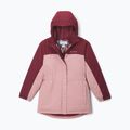 Giacca da sci per bambini Columbia Hikebound II Long Insulated eraser pink/rich wine