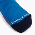 Smartwool Hike Light Cushion Calzini da trekking alla caviglia blu-arancio SW001611E18 4